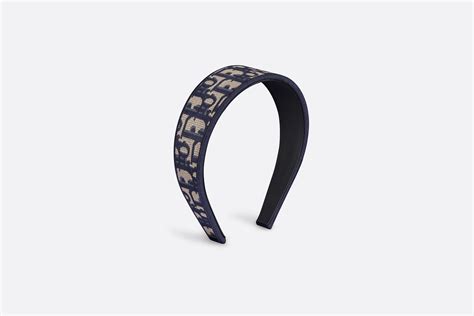 dior band embroidery blue.